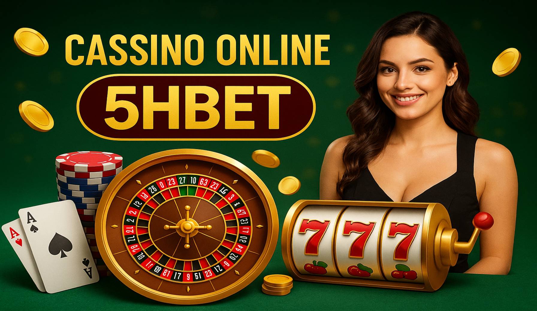 Jogos de cassino online 5HBET