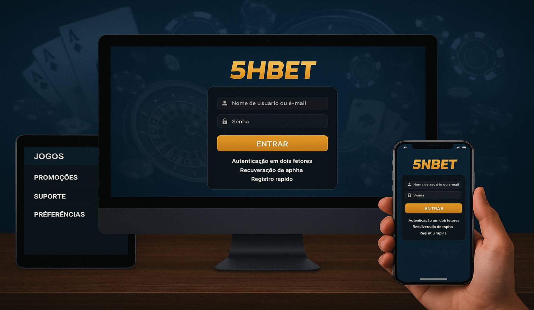 Não Perca tempo, o rRgistro na site 5HBET