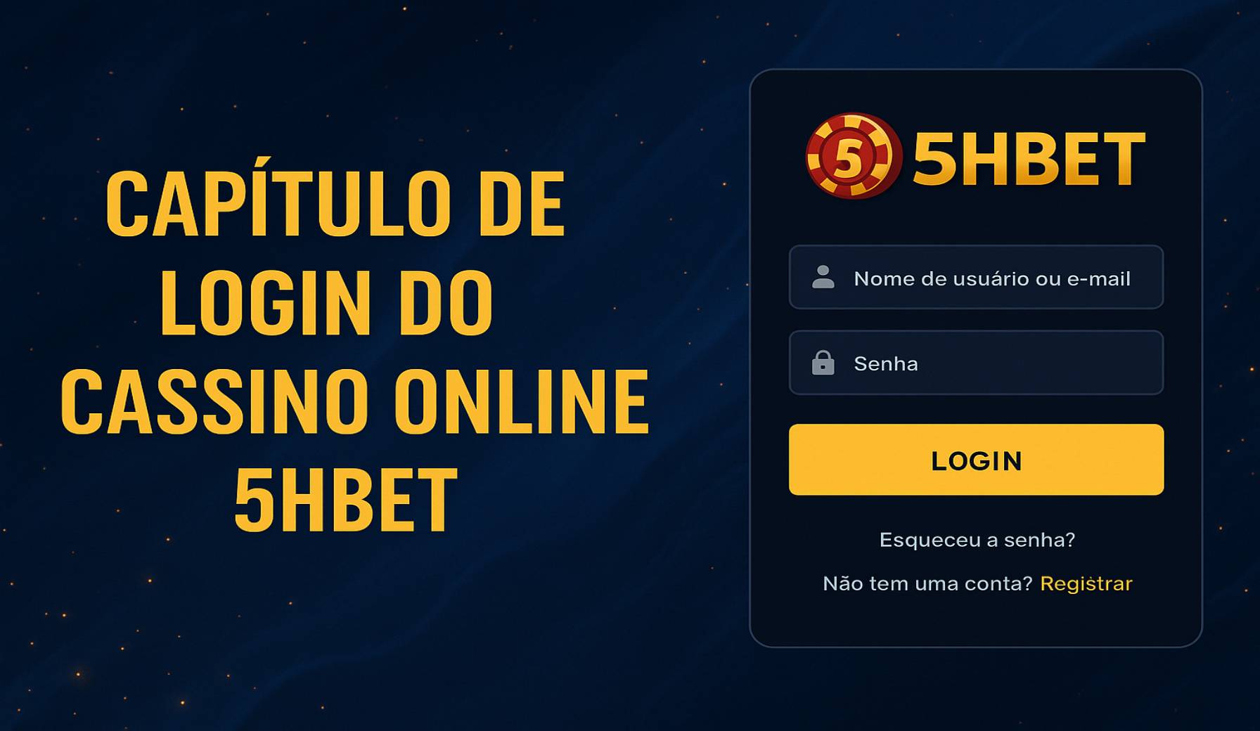 Registro na 5HBET Garante Acesso a uma Vasta Seleção de jogo